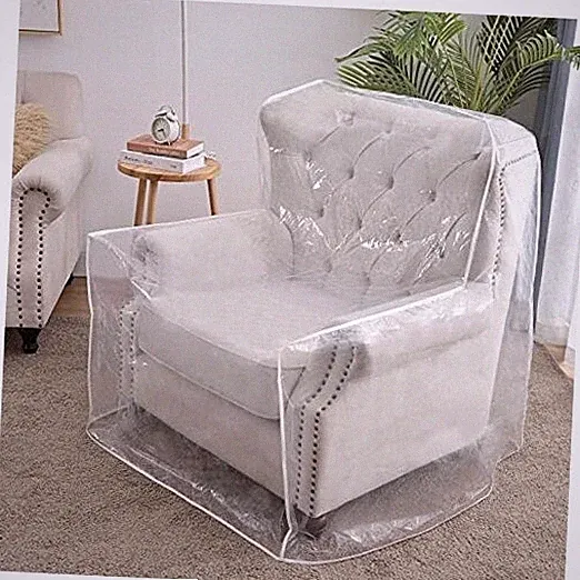 BIBEGER Plastic Armchair Chair Covers for Pets, Waterproof Heavy Duty Plastic