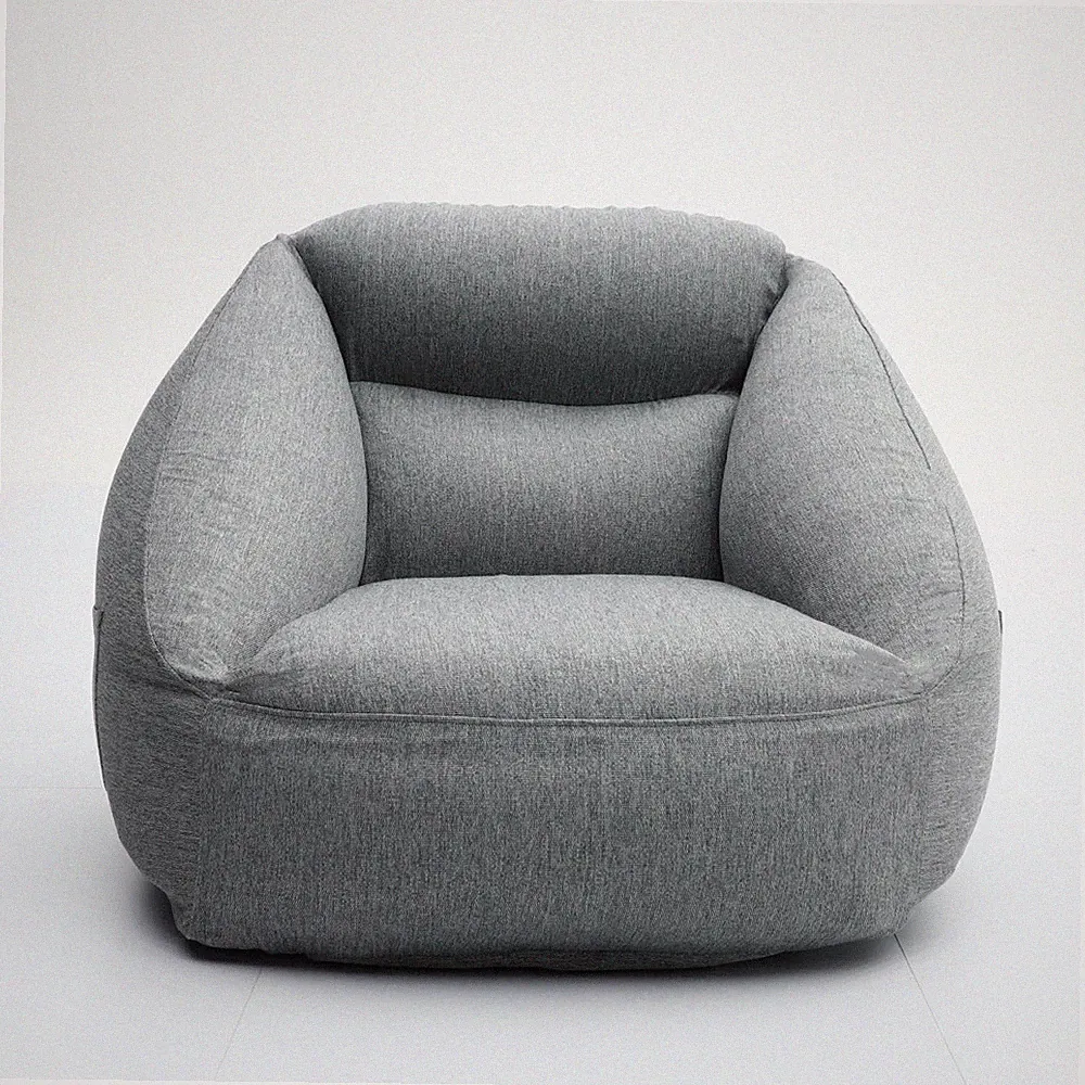 Large size Inflatable Lazy Sofa Bean Bag Chair Ergonomic Support - Home Camping