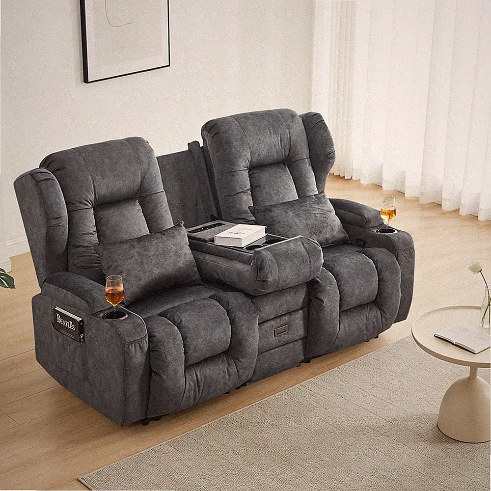 Polyvinyl Chloride Loveseat