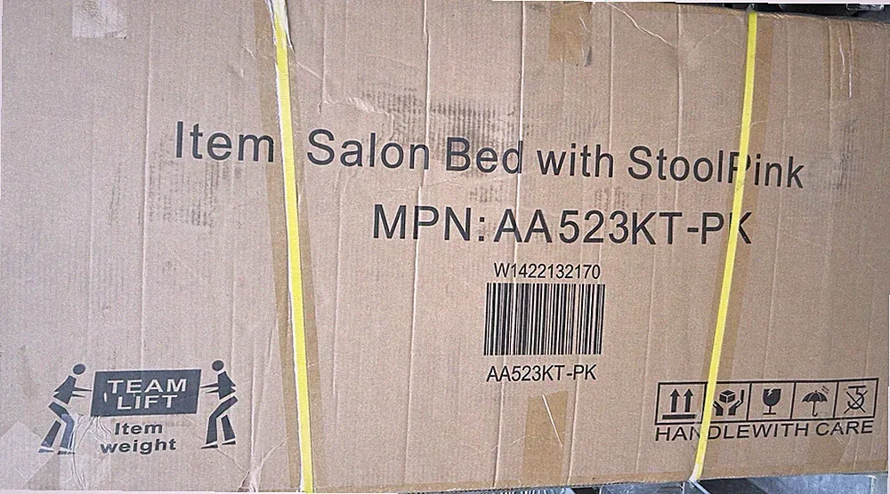 Pedicure Chairs, Tattoo Chair Massage Bed Salon Bed with Hydraulic Stool