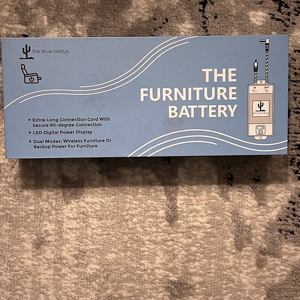 The Furniture Battery 2500mAh by Blue Cactus for Powered Furniture